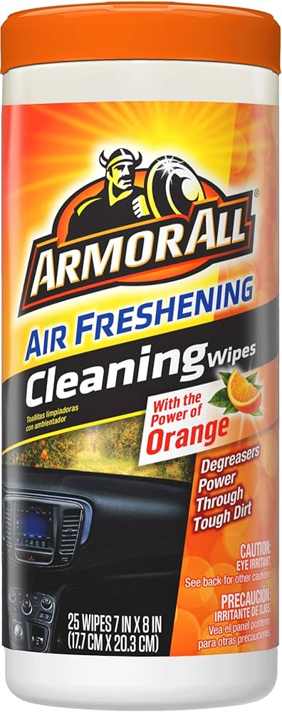 ARMORALL CLEANING WIPES ORANGE